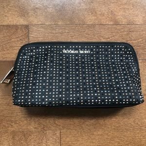 Victoria’s Secret Studded Makeup Bag - Leopard Print Interior